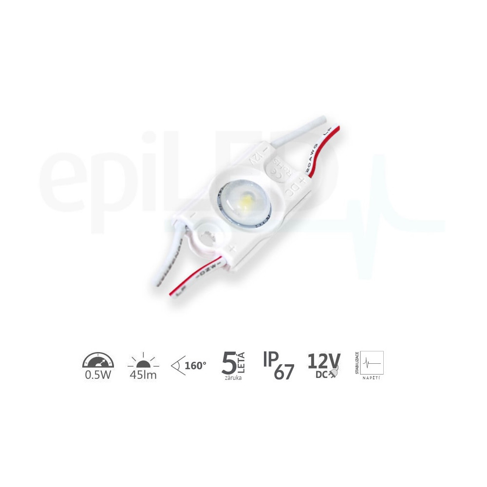 epiLED - LED modul Opticor¹ - 0,50W - Neutrálna biela (NW) / 4000°K