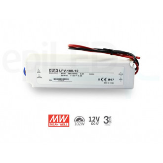 Mean Well - napájací zdroj typ LPV-100-12 – 102W - 12V DC