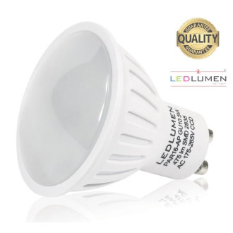 LED žiarovka 5W Neutrálna biela SMD2835 GU10