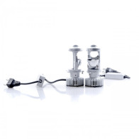 EINPARTS - 2ks - H4 LED projektorové šošovky 35/45W EPLL01 (stretávacie/diaľkové svetlá) - Studená biela / 6000°K - CANBUS