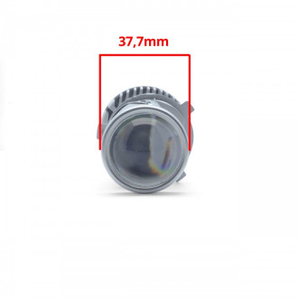 EINPARTS - 2ks - H4 LED projektorové šošovky 35/45W EPLL01 (stretávacie/diaľkové svetlá) - Studená biela / 6000°K - CANBUS