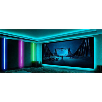 Sada: 5m RGB LED pásik do interieru 30 SMD5050/m, 7.2W/m, IP20  + zdroj + RGB ovládač 44 tlač.