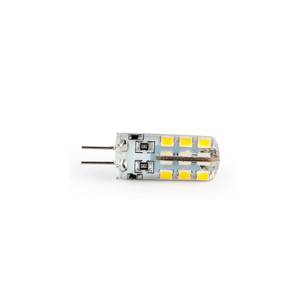 LED žiarovka 3.2W Teplá biela 12V DC SMD2835 G4