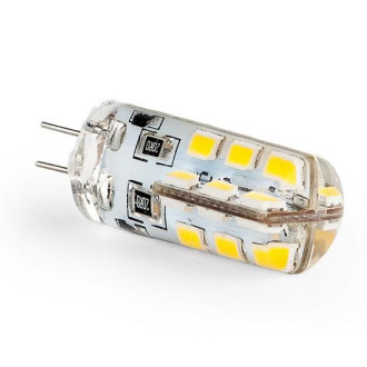 LED žiarovka 3.2W Teplá biela 12V DC SMD2835 G4