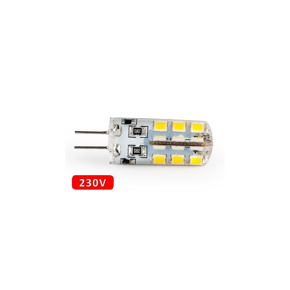 230V LED žiarovka 3.2W Teplá biela G4