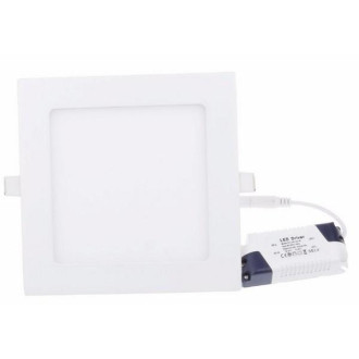 LED panel štvorec vstavný - 12W - 230V - neutrálna biela