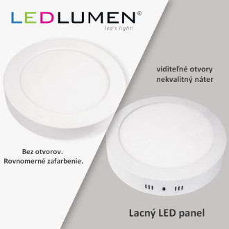 LP-01 LED panel 40W 600x600mm LP-01 204 SMD4014 Teplá biela