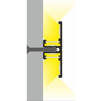 1m Profil LED BACK10 A/UX