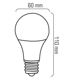 LED žiarovka 10W CCD Teplá biela E27