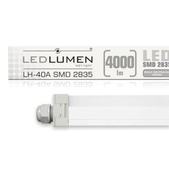 LED hermetické svietidlo 50W 5000lm IP65 CCD Neutrálna biela