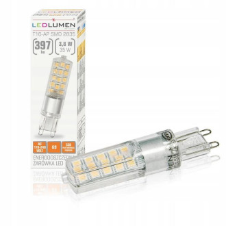 LED žiarovka 3.8W CCD Studená biela G9