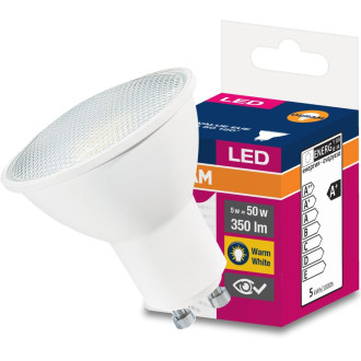 LED žiarovka GU10 2,8W  25W 230lm 2700K Warm 120° OSRAM Value