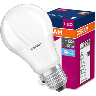 LED žiarovka E27 A60 8,5W  60W 806lm 4000K Neutral 200° OSRAM Value