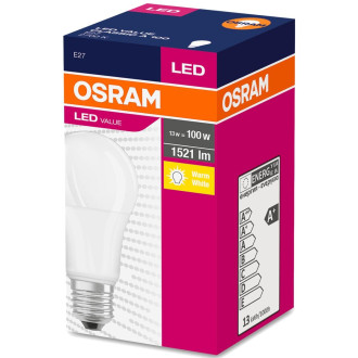 LED žiarovka E27 A60 13W  100W 1521lm 2700K Warm 200° OSRAM