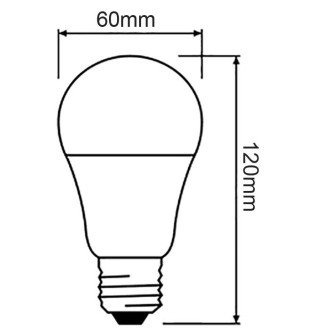 LED žiarovka E27 A60 13W  100W 1521lm 6500K Cold 200° OSRAM