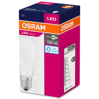 LED žiarovka E27 A60 13W  100W 1521lm 6500K Cold 200° OSRAM