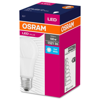 LED žiarovka E27 A60 13W  100W 1521lm 4000K Neutrálna 200° OSRAM