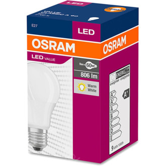 LED žiarovka E27 A60 8,5W  60W 806lm 2700K Warm 200° OSRAM