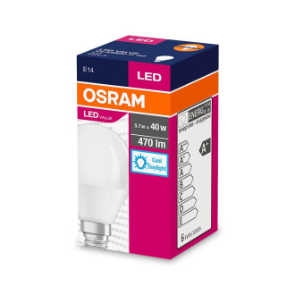 LED žiarovka E14 P45 5,7W  40W 470lm 6500K Cold 180° OSRAM Value