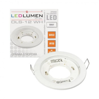 Úchyt pre GX53 LED DLS-12 White