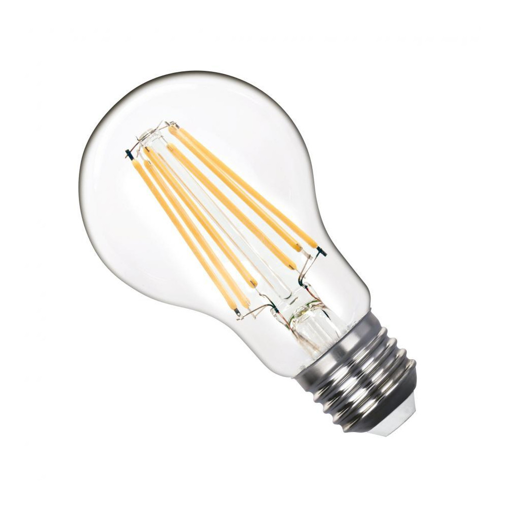 LED žiarovka 10W A60-G E27 230V Filament - Teplá biela