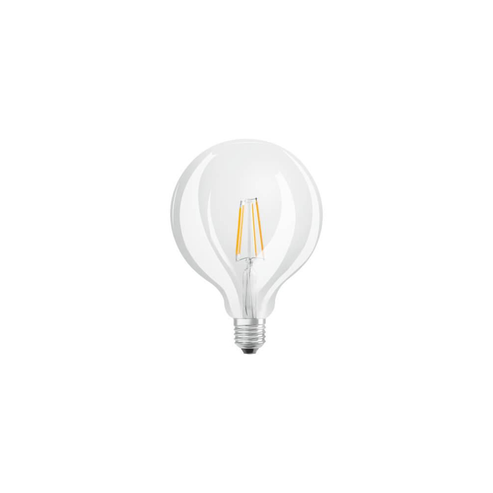 LED žiarovka E27 G125 4W  40W 470lm 2700K Warm 300° Filament OSRAM Retrofit