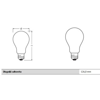 LED žiarovka E27 A70 15W  150W 2500lm 4000K Neutral 300° OSRAM