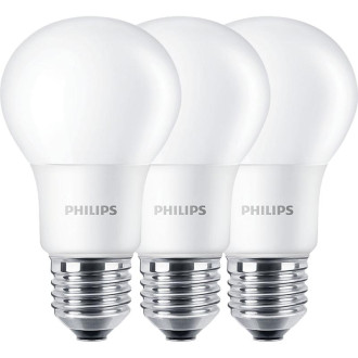 3PAK LED žiarovka E27 A60 8W  60W 806lm 2700K Warm 300° PHILIPS CorePro