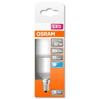 LED žiarovka E14 T25 8W  60W 806lm 4000K Neutral OSRAM Stick