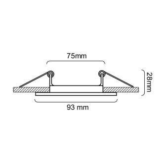 Svietidlo DLP-13S white