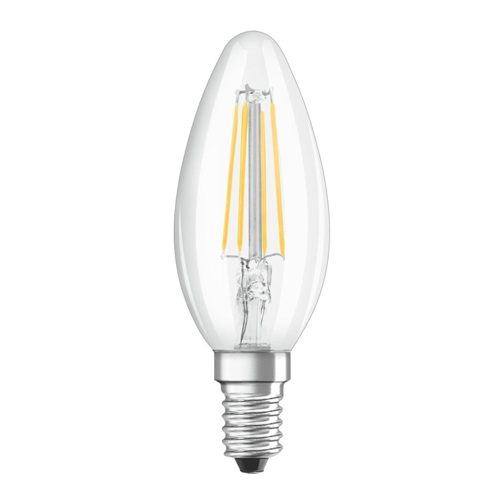 LED žiarovka E14 B35 5W  40W 470lm 2700K Warm 65° Filament OSRAM Star Classic Dimmable