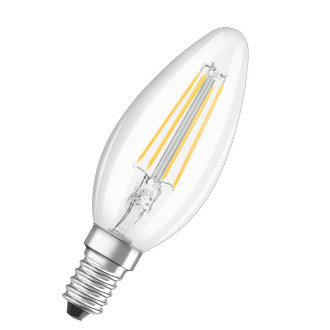 LED žiarovka E14 B35 5W  40W 470lm 2700K Warm 65° Filament OSRAM Star Classic Dimmable