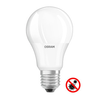 LED žiarovka LED E27 A60 10W  75W 1055lm 2700K Teplá 200° OSRAM Antibakteriálna