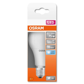 LED žiarovka E27 A60 10W  75W 1055lm 4000K Neutral 200° OSRAM Star