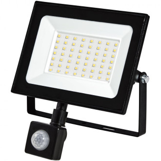 LED reflektor 50W IP44 + PIR NW