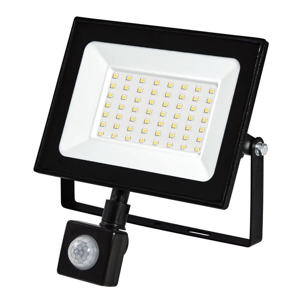 LED reflektor 50W IP44 + PIR NW