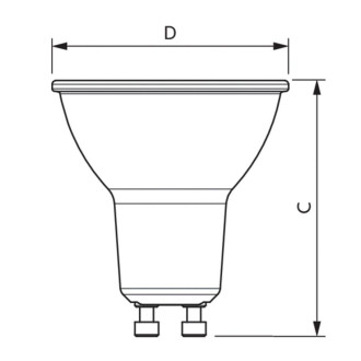 LED žiarovka GU10 5W  50W 550lm 4000K Neutrálna 120° PHILIPS