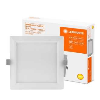 LED panel na zapustenie 12W 3000K DOWNLIGHT Slim SQ155 LEDVANCE square