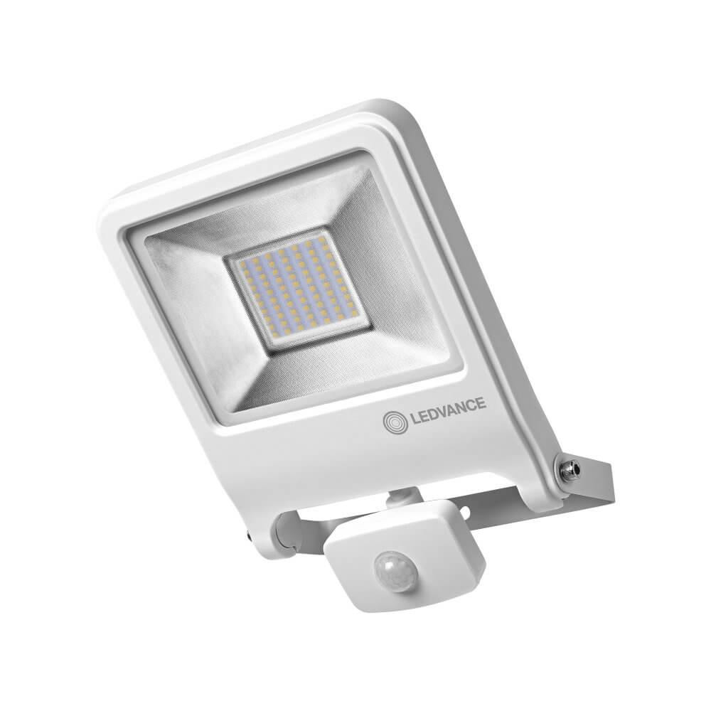 LED reflektor 50W 4500lm 3000K IP44 biely s detektorom pohybu LEDVANCE Floodlight Endura