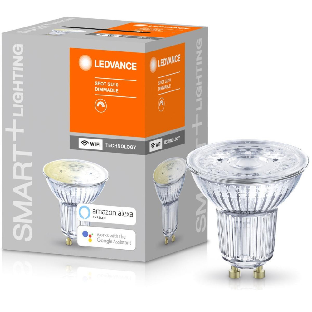 LED GU10 5W 350lm 2700K teplá LEDVANCE SMART+ WiFi stmievateľná