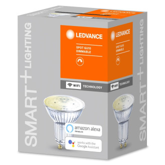 LED GU10 5W 350lm 2700K teplá LEDVANCE SMART+ WiFi stmievateľná