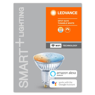 LED GU10 5W 350lm CCT LEDVANCE SMART+ WiFi Stmievateľné