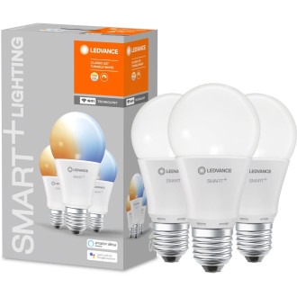 3PAK LED žiarovka E27 A75 14W 1521lm CCT LEDVANCE SMART+ WiFi Stmievateľná