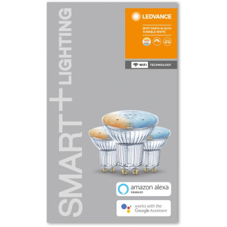 3PAK LED žiarovka GU10 5W 350lm CCT LEDVANCE SMART+ WiFi Stmievateľná