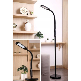 Moderná 12W stojaca LED lampa + diaľkové ovládanie