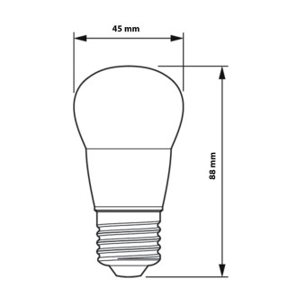 LED žiarovka E27 2,8W  25W 250lm 2700K Warm PHILIPS