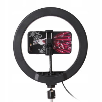 Ring light Makeup RGB set so statívom