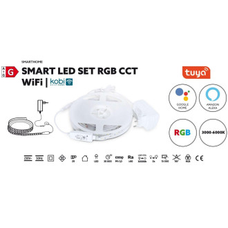 SMART LED pás RGB-CCT WIFI 5m 24W IP20/6