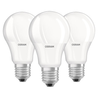 3PAK LED žiarovka E27 A60 8,5W  60W 806lm 4000K Neutral 300° OSRAM