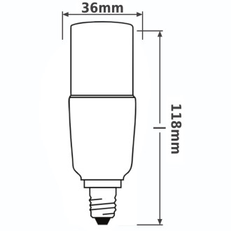 LED žiarovka E14 STAR STICK 10W  75W 1050lm 4000K Neutral 200° OSRAM